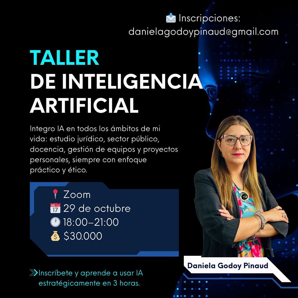 Formación con impacto: Daniela Godoy coordina curso sobre intervención psico-socio-jurídica en infancia y procesos penales